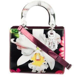 CHRISTIAN DIOR RARE “In The Night Garden”Limited ED 2016 Lady Di Patent🩷💛💚